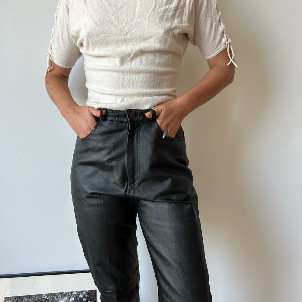 Vintage Leather Pants